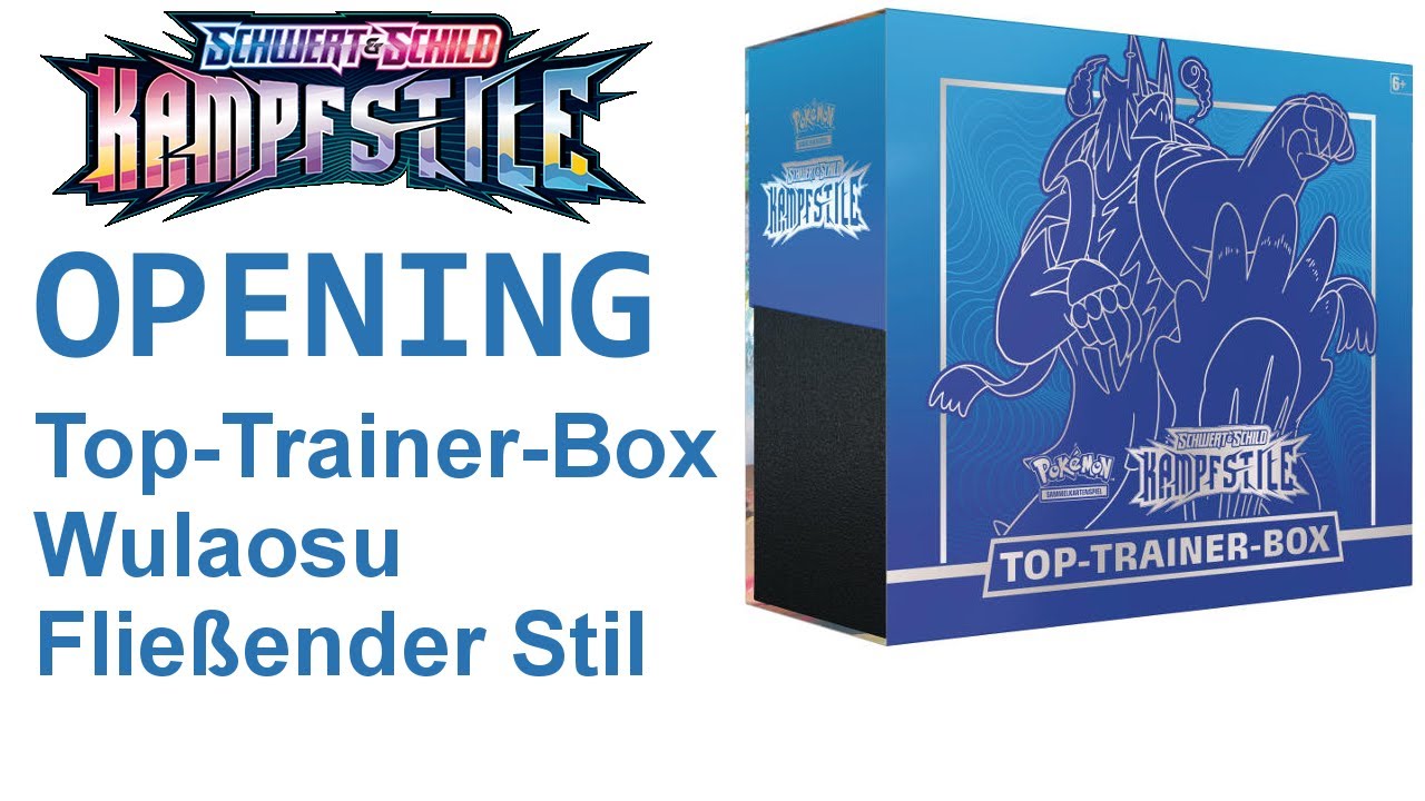 🔥 ZIEHEN WIR DAS DESPOTAR?! KAMPFSTILE TOP TRAINER BOX - Pokemon Booster Opening 🔥