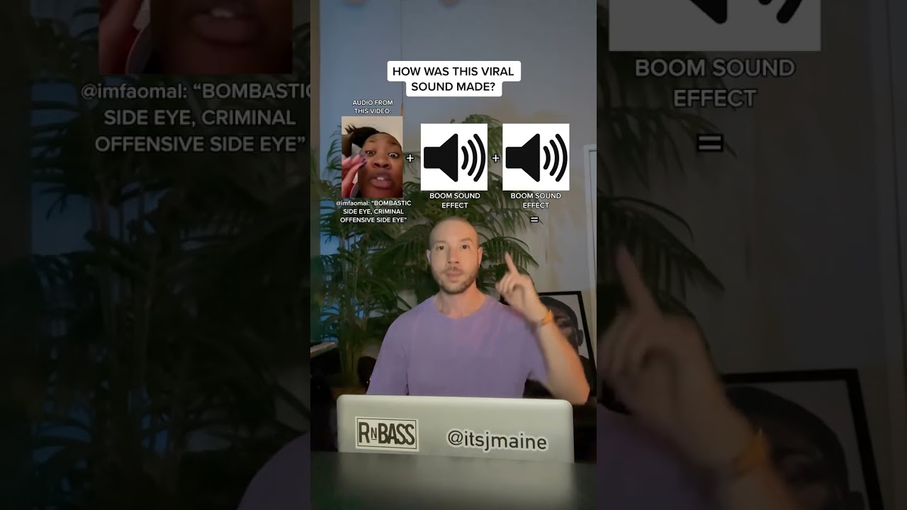 How Was This Viral Sound Made? &ldquo;Bombastic side eye, criminal side eye&rdquo; #shorts #sound #viral #funny