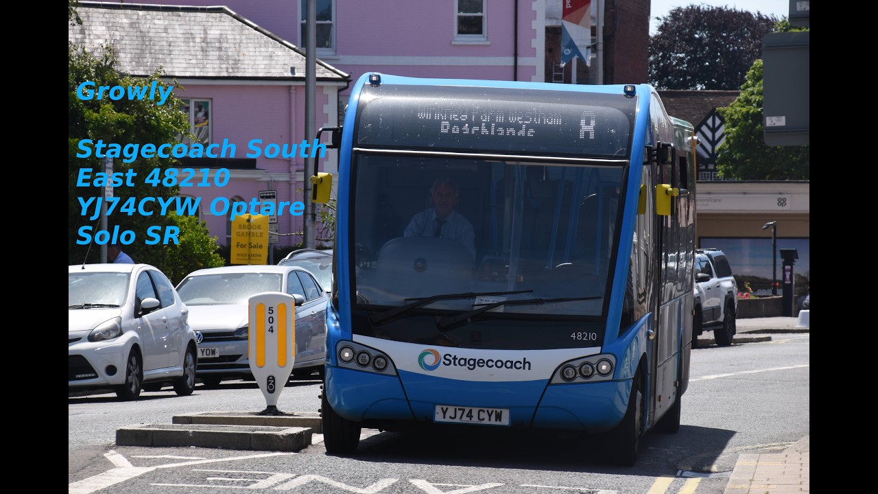 *Growly* Stagecoach South East 48210 YJ74CYW Optare Solo SR on route 8