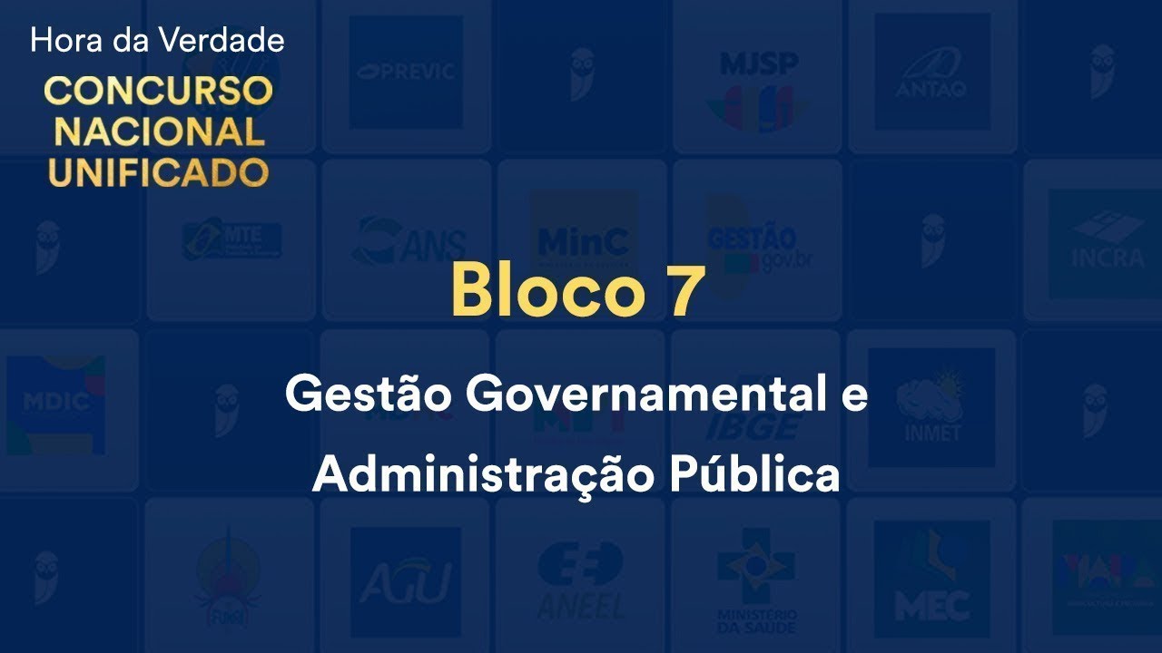 Hora da Verdade CNU – Bloco 7: Gestão Documental - Prof. Ricardo Campanario