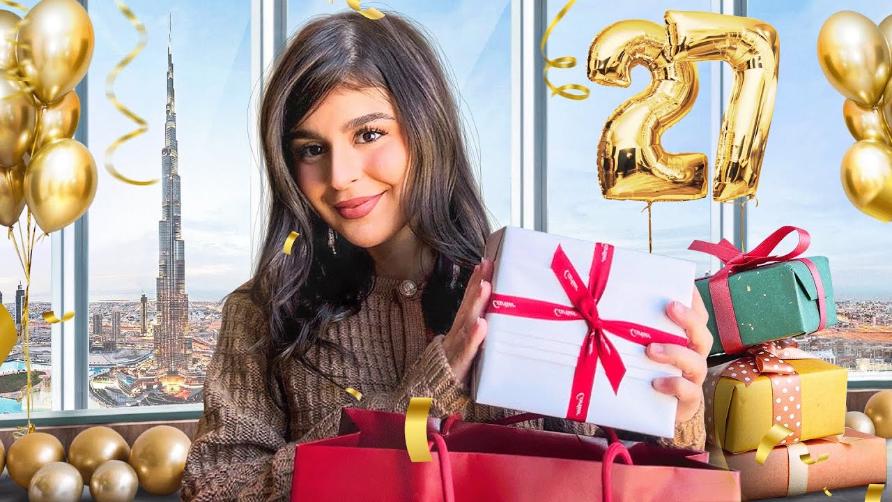 Видеоблог о моем 27-м дне рождения в Дубае 🎂
