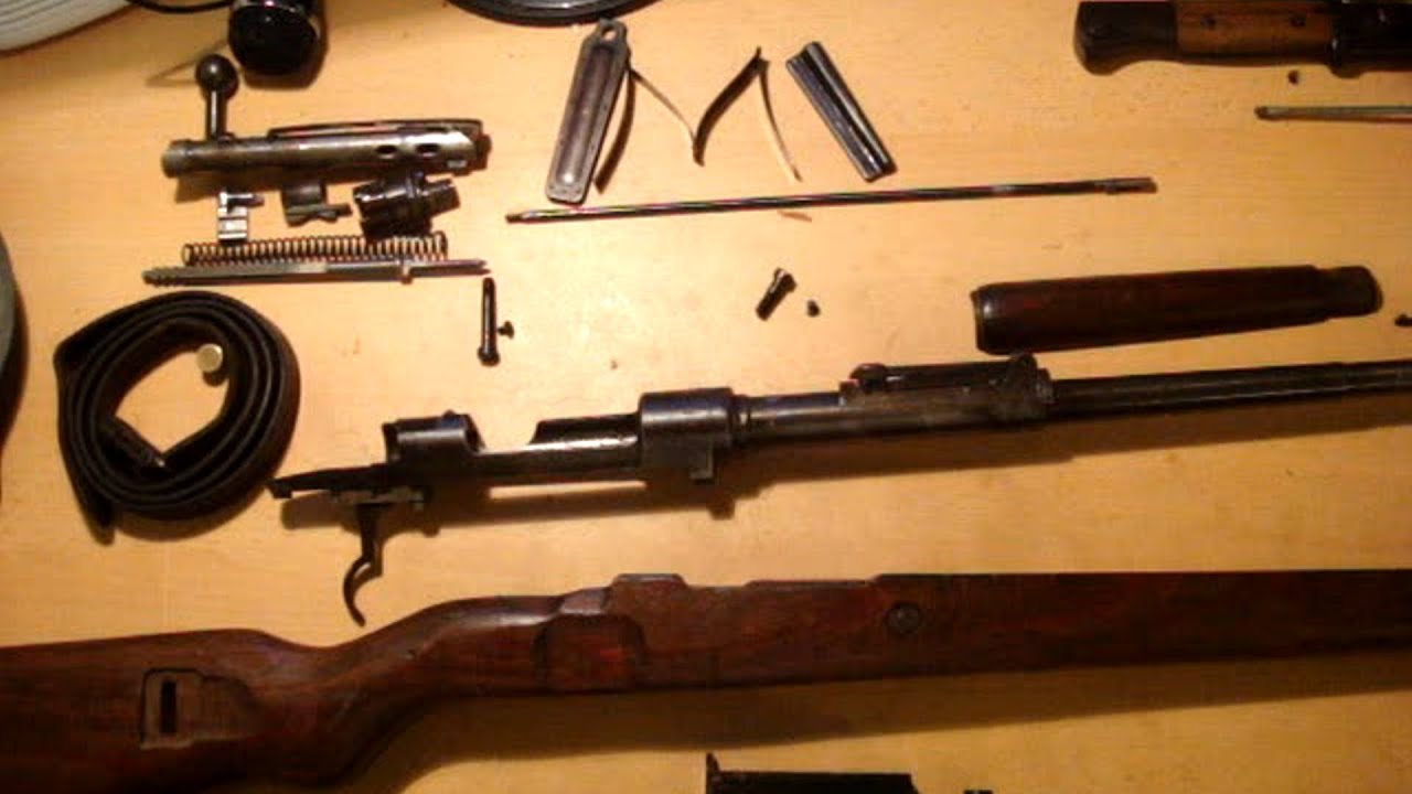 How to disassemble and assemble a Kar98K rifle