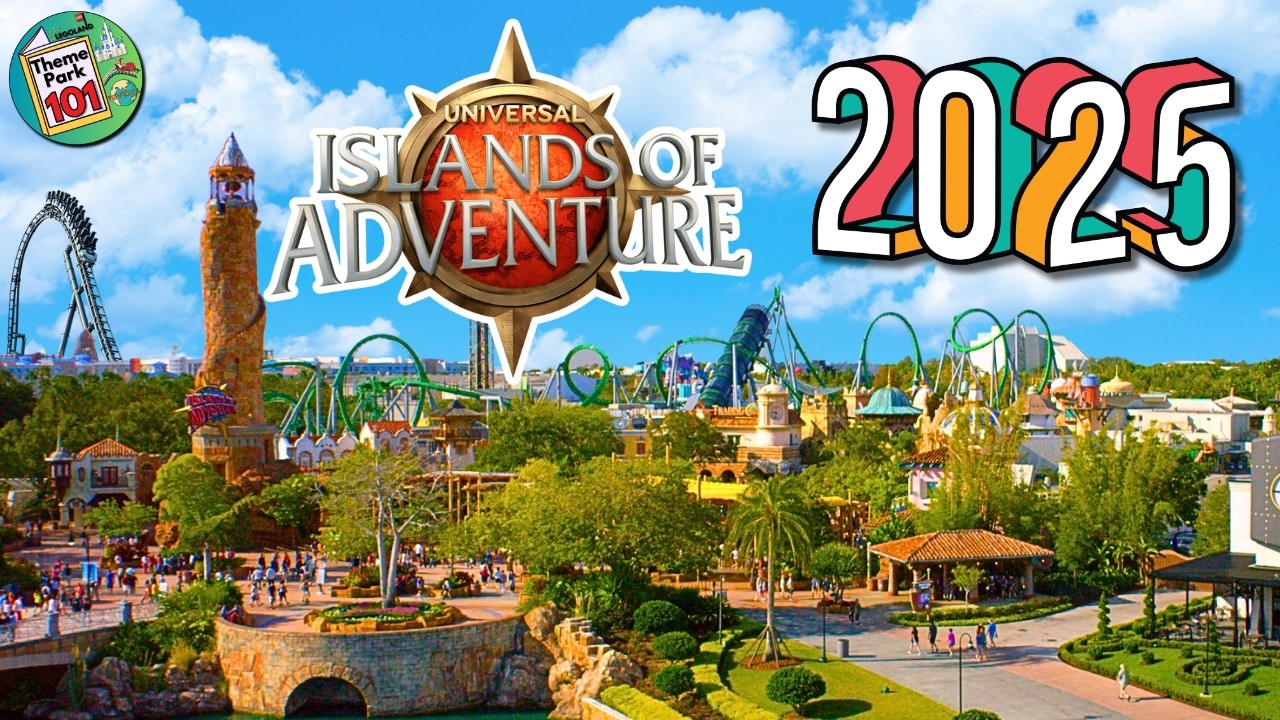 Universal Islands of Adventure: аттракционы и развлечения — 2025 — Universal Orlando Resort