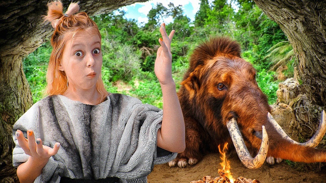 Amelka se stala pravěkým člověkem! 🦴 Šokující experiment!