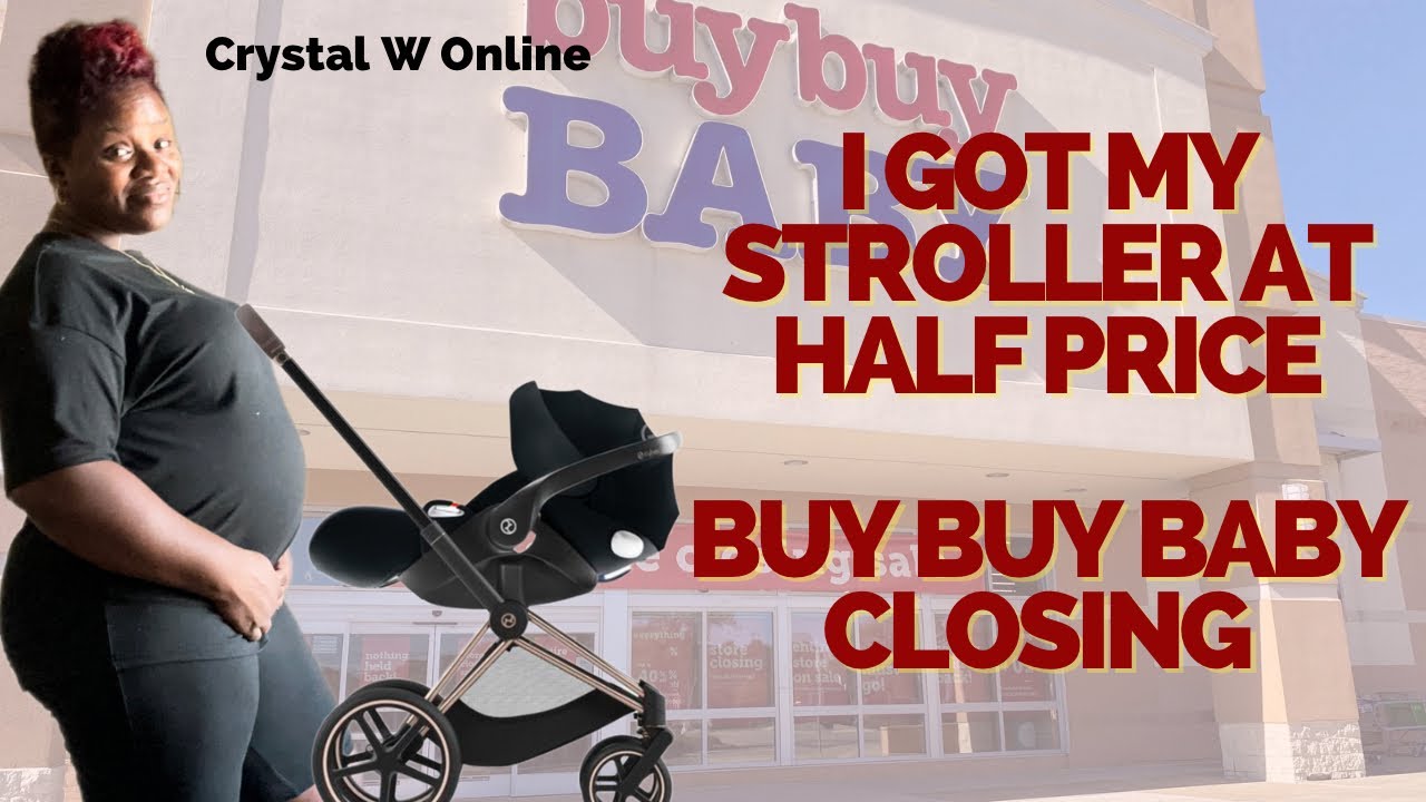 I got my stroller for half price !!!| Pregnancy Vlog | Shop with me at Buy Buy Baby