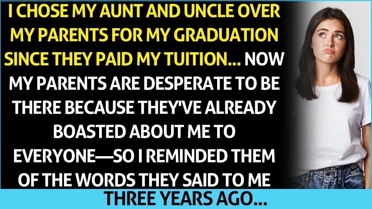 Graduation Day Dilemma  Why My Aunt Took My Parents&rsquo; Place  #revengeredditstorie #redditstories