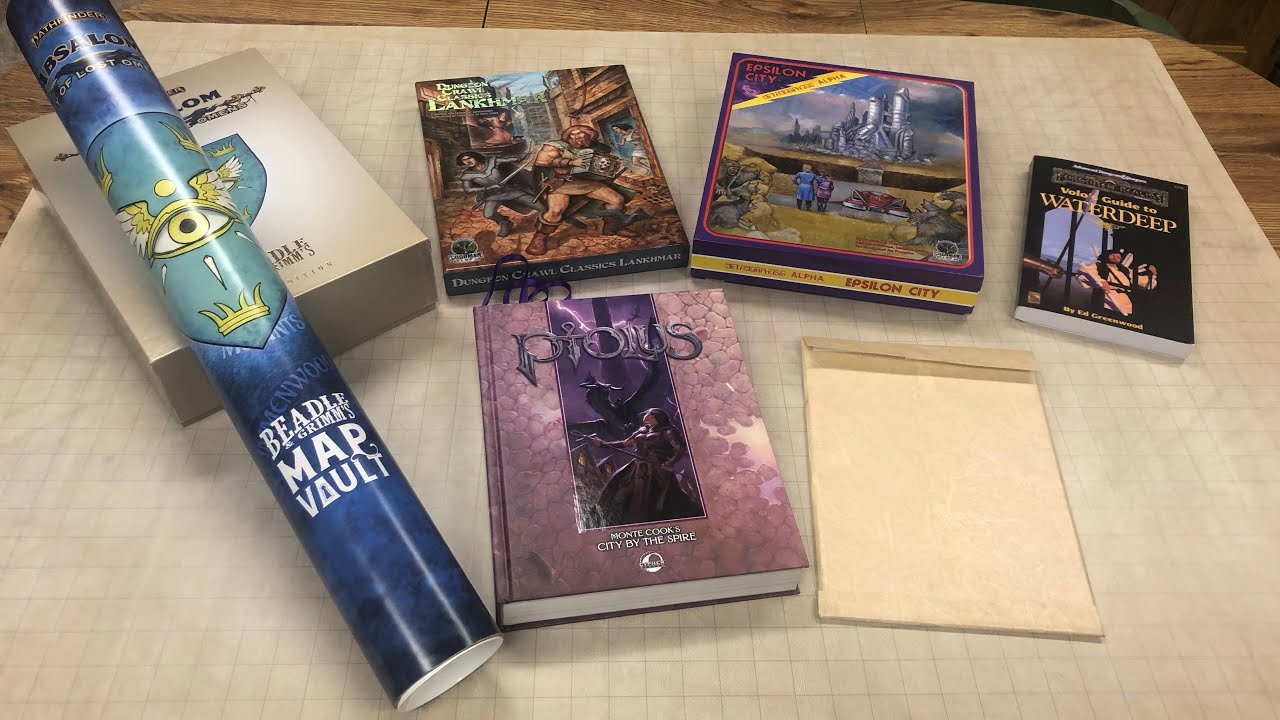 My Top 5 RPG City Campaigns!