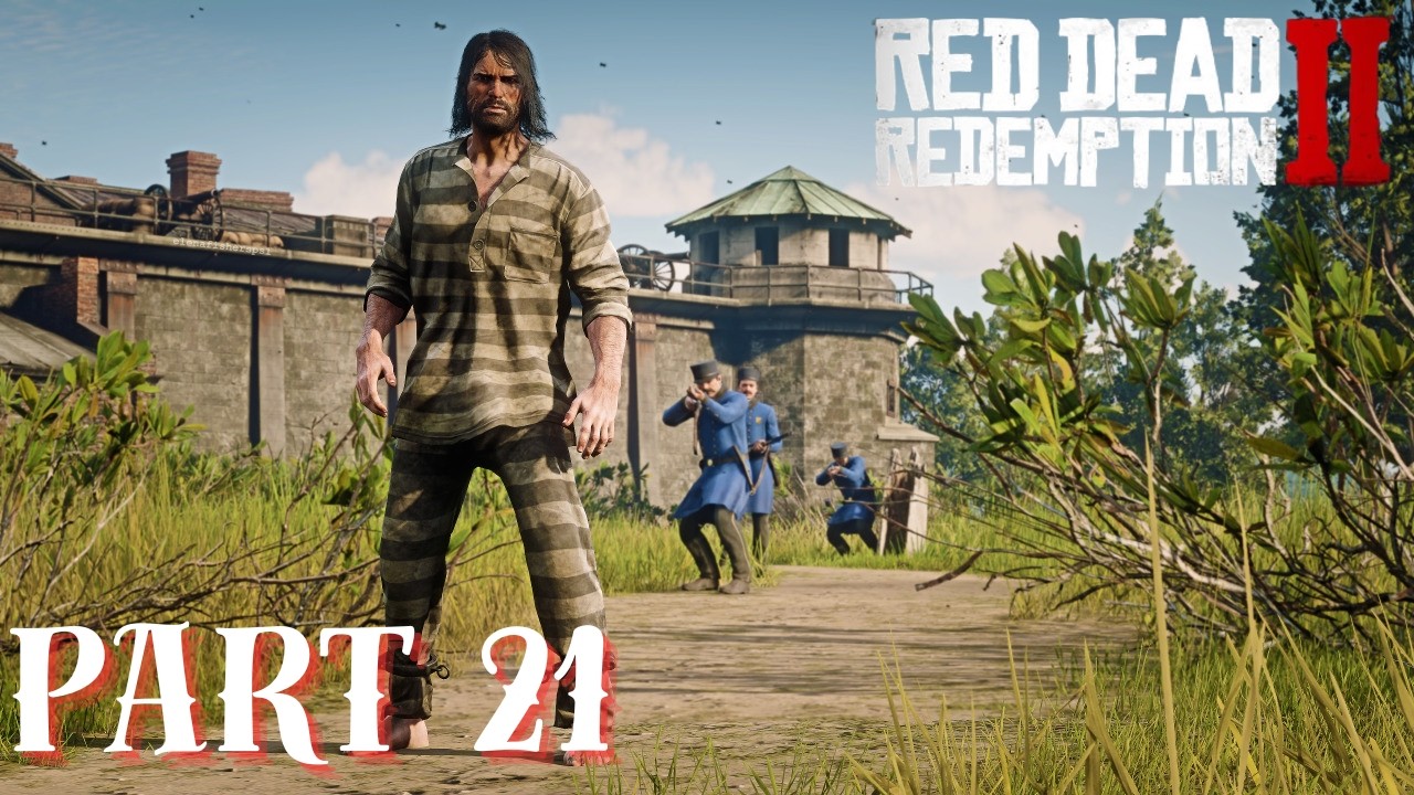 PRISON BREAK - Red Dead Redemption 2 (PART 21)