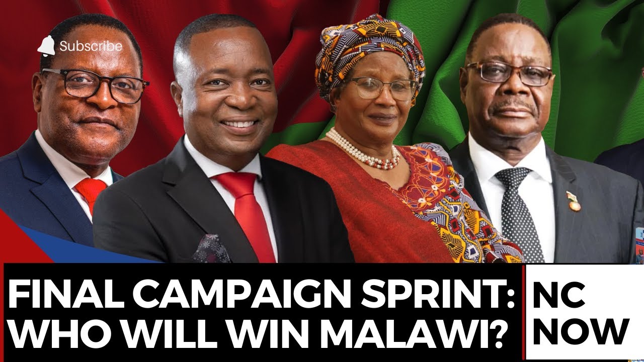 Malawi Elections: Chakwera, Mutharika and Kabambe in Final Push for Votes