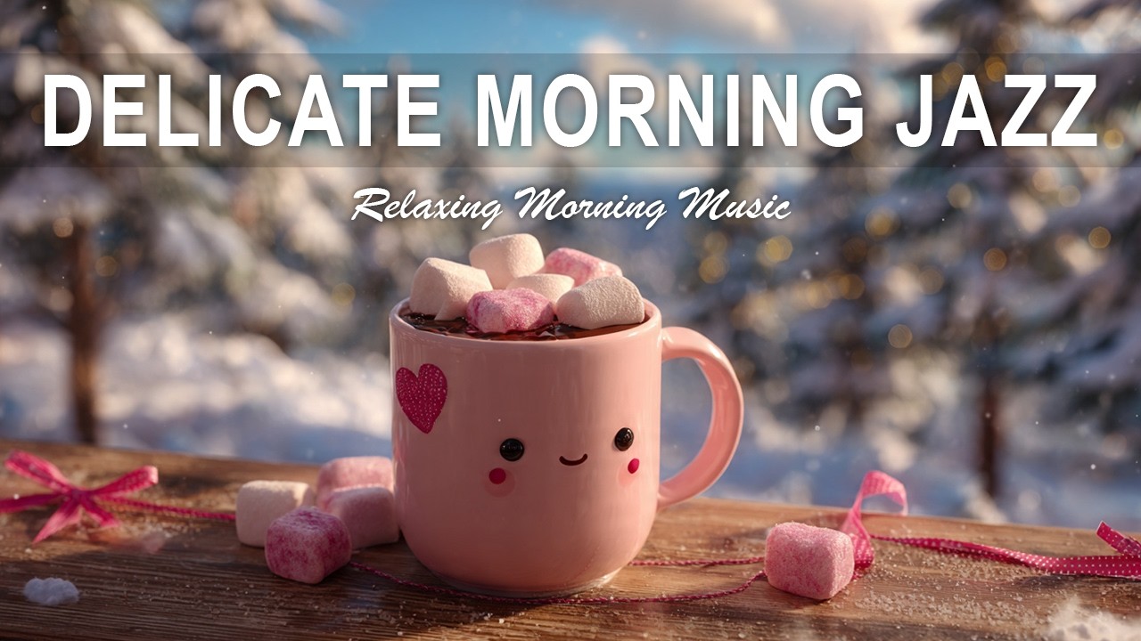 Delicate Morning Jazz ☕ Warm Coffee Jazz for Relax, Focus & Cozy Moments