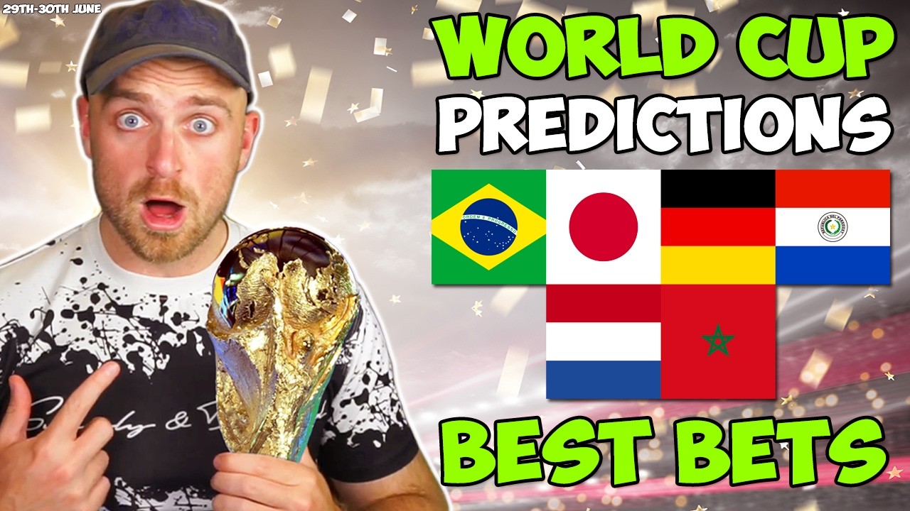 Netherlands vs Morocco, Brazil vs Japan & Germany vs Paraguay! | World Cup Predictions & Best Bets!