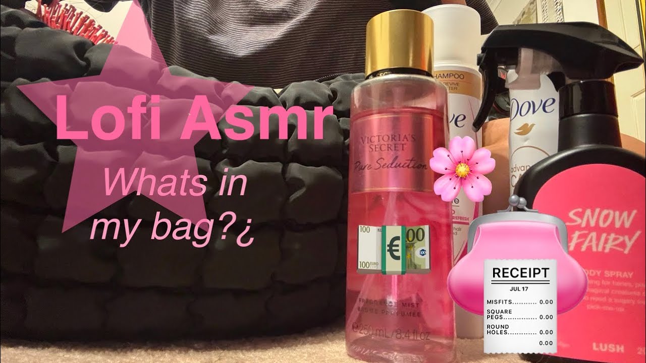 Whats in my bag? | Lofi Asmr