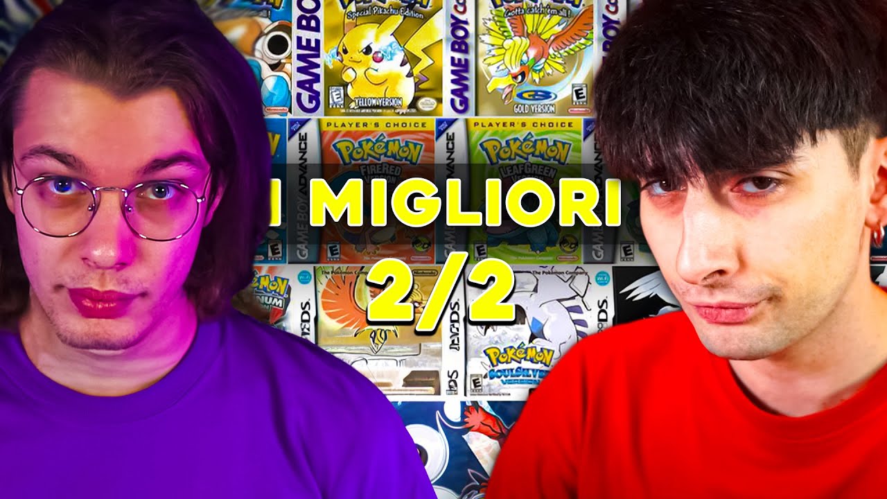 Crappo e @Haxo VALUTANO TUTTI I GIOCHI POKÉMON - parte 2