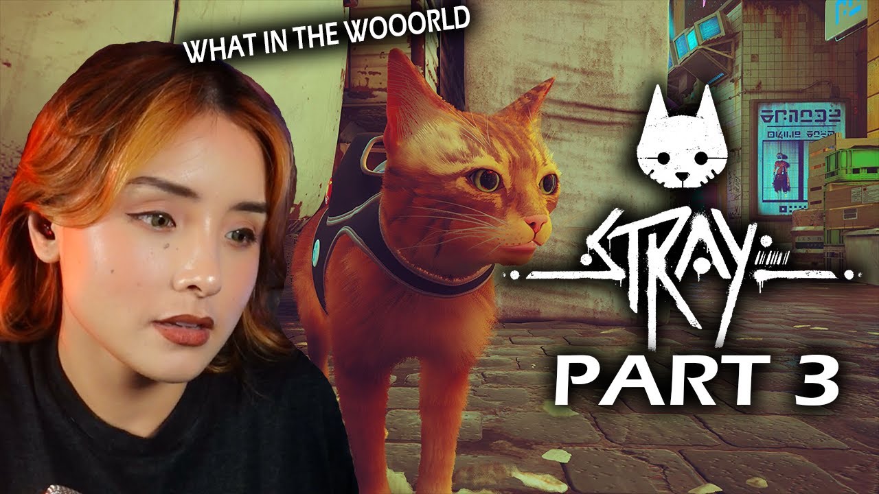 RUN FOR YOUR LIFE!! Stray Part 3 | Gameplay Walkthrough Playthrough Reactions PS5 4K60