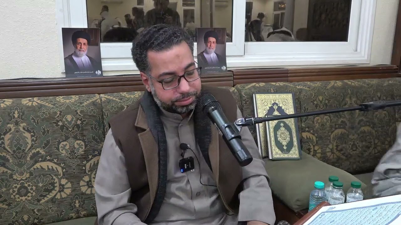 القارىء حسين البحار | اليوم الثالث وختام الفاتحة المرحوم العلامة السيد علي السلمان رحمه الله