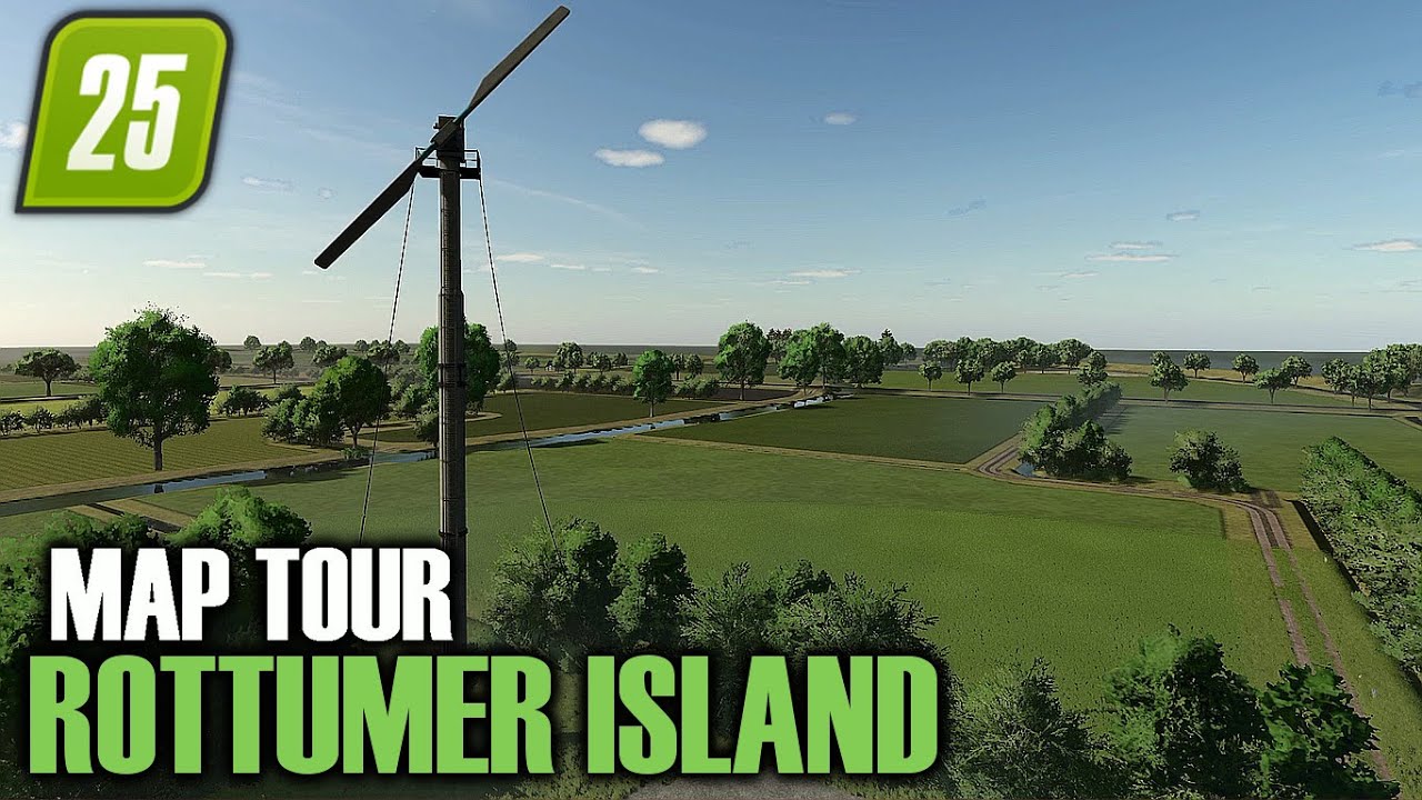 FS25 Rottumer Island Map Tour