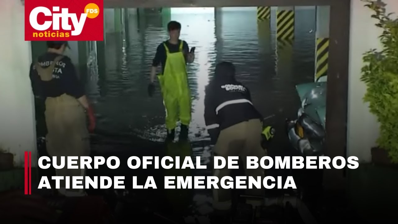 Comunidad afectada por inundación de sótano de edificio en la localidad de Chapinero | CityTv