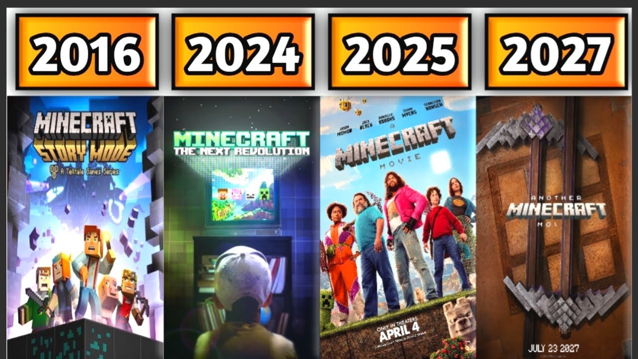 ALL MINECRAFT MOVIES (2011 - 2027)