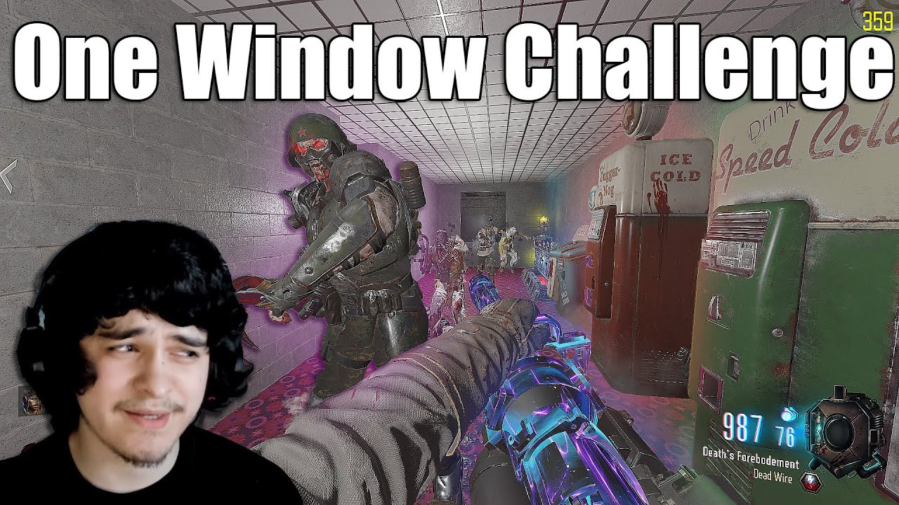 One Window Challenge Hallway Edition Black OPS 3 Zombies
