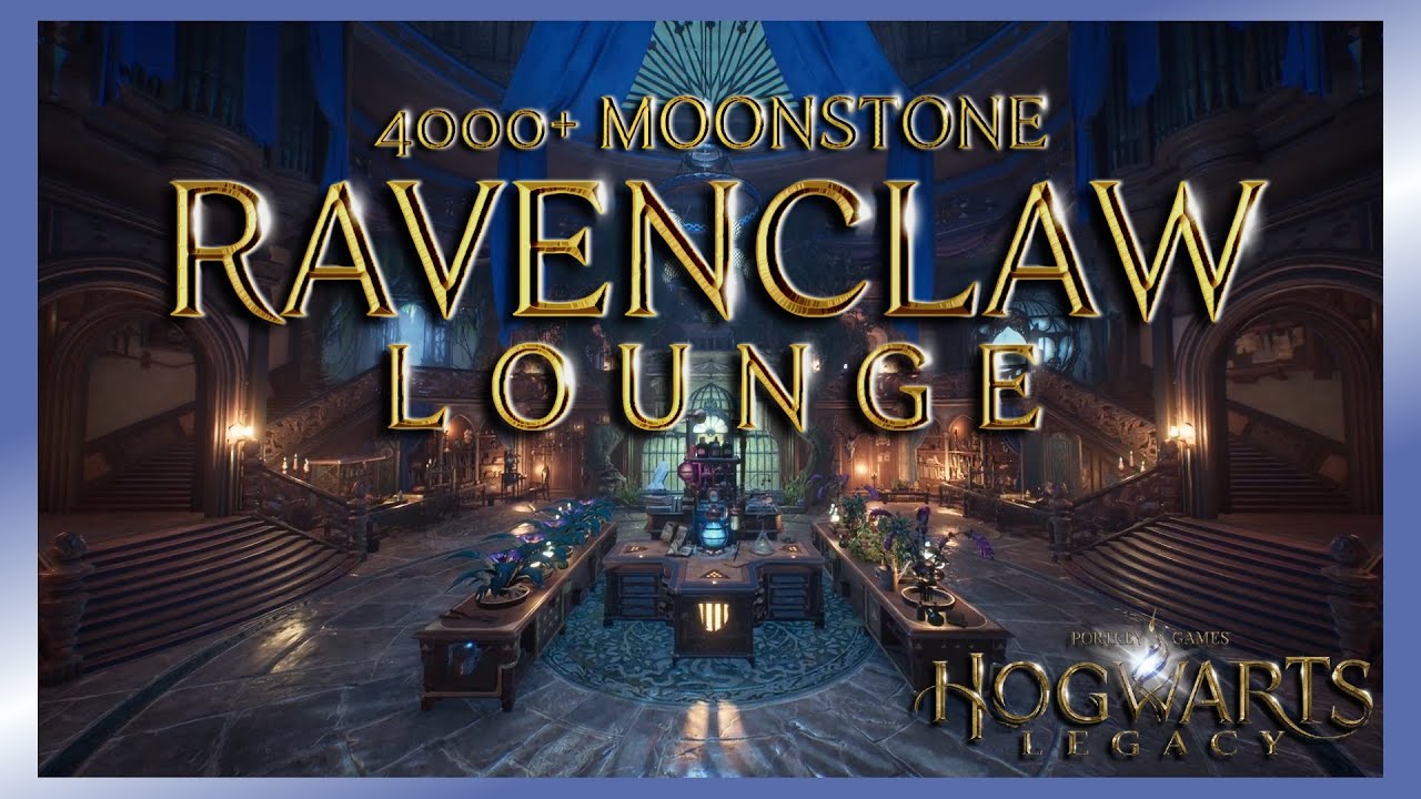 【Hogwarts Legacy】Ravenclaw Lounge | Room of Requirement Showcase