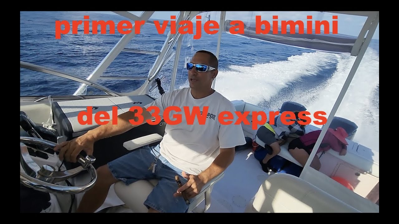 primer ✌️viaje a 🇧🇸bimini🏝 del GW33 🛥express⚓️ EP-270