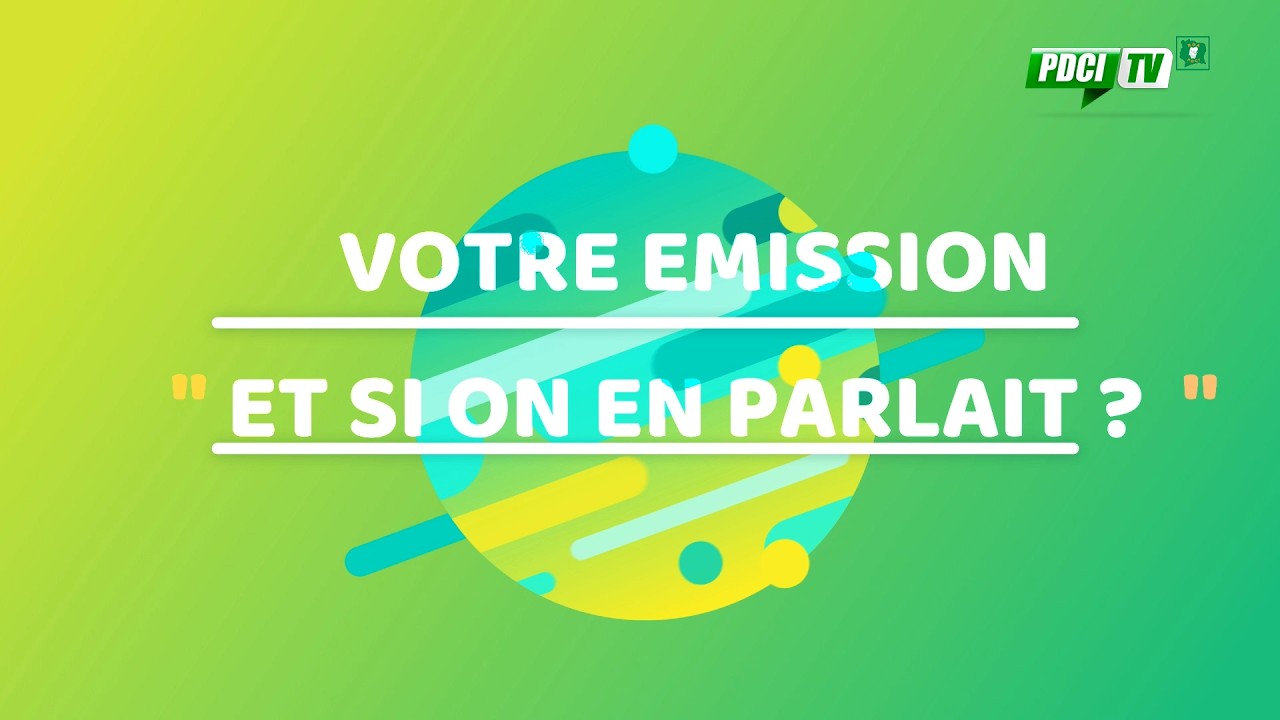 PDCI-RDA: PDCI TV VOUS OFFRE VOTRE NOUVELLE ÉMISSION 