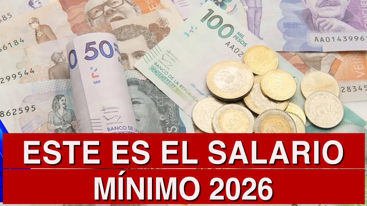 🔴 #ultimahora / Este es el salario m&iacute;nimo 2026 - 29 de Diciembre de 2025