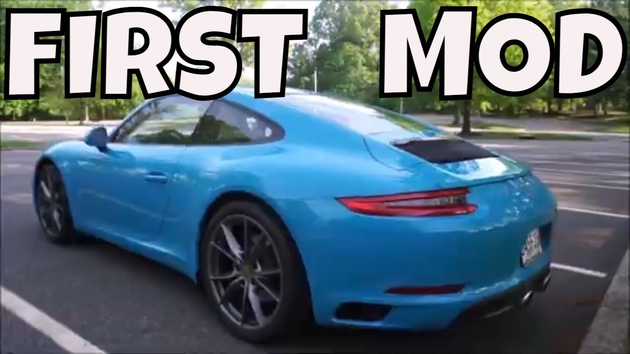 Porsche 911 First Modification and Future Mods