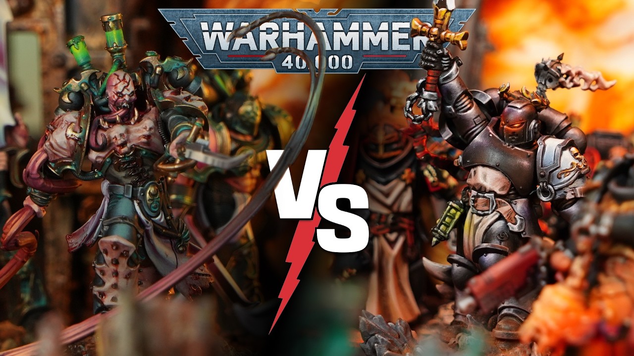 **11TH EDITION!** Black Templars vs Emperor's Children | Warhammer 40k Battle Report