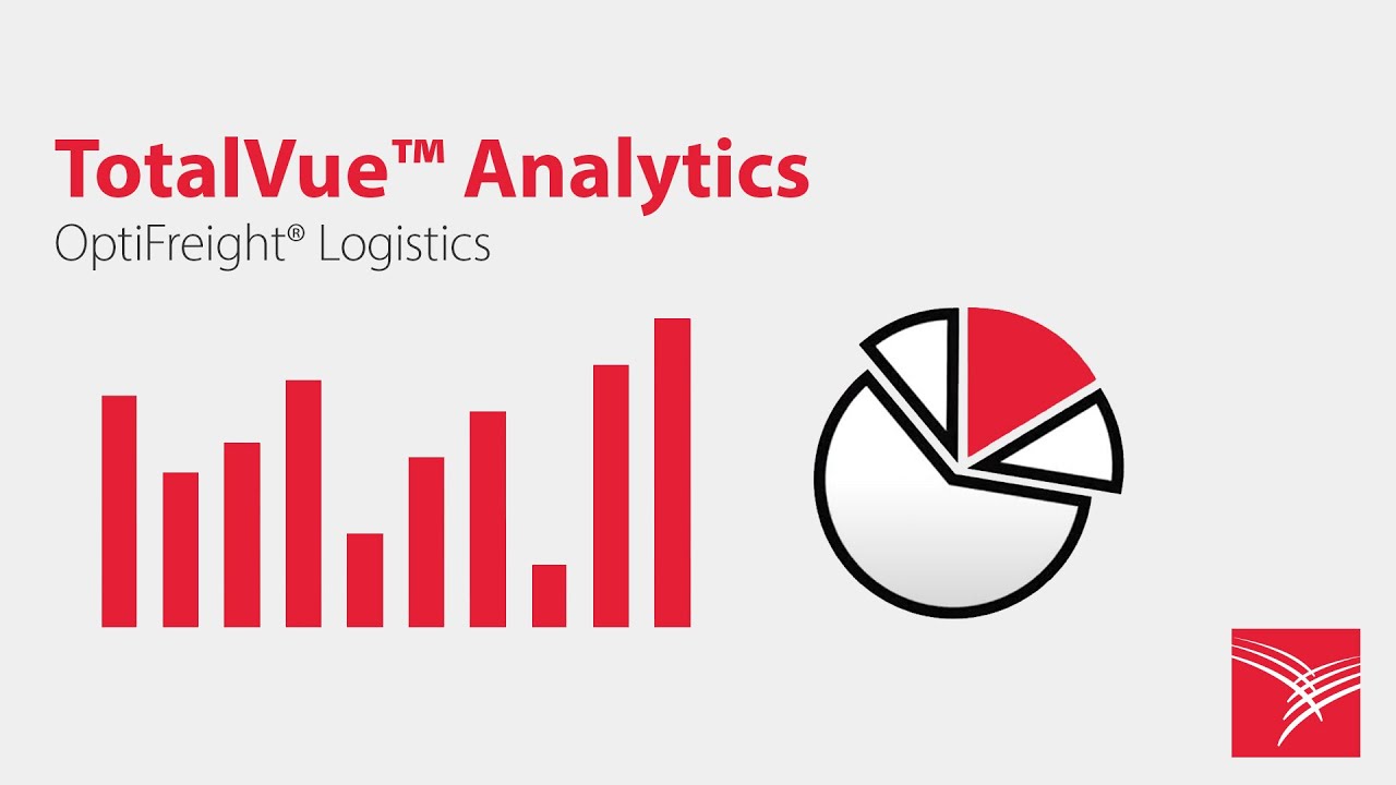 TotalVue&trade; Analytics from OptiFreight&reg; Logistics