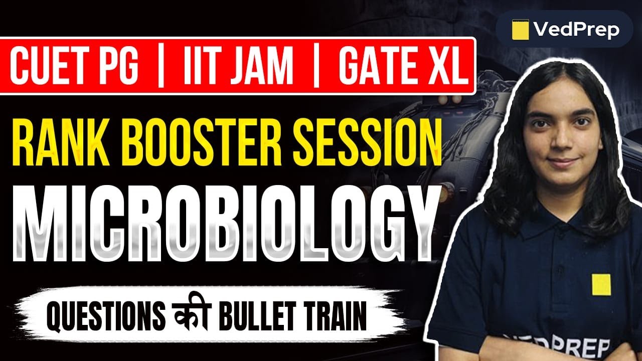 Microbiology Exam Questions | CUET PG | IIT JAM | GATE XL | Rank Booster Session