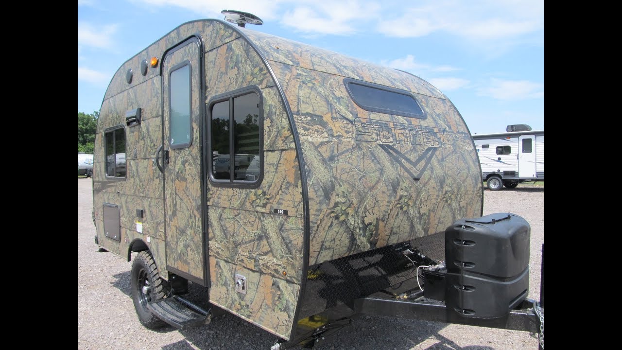 SOLD 2019 Sunset Park SunRay 149 CAMO @ NiceCampers.com 479-229-1499