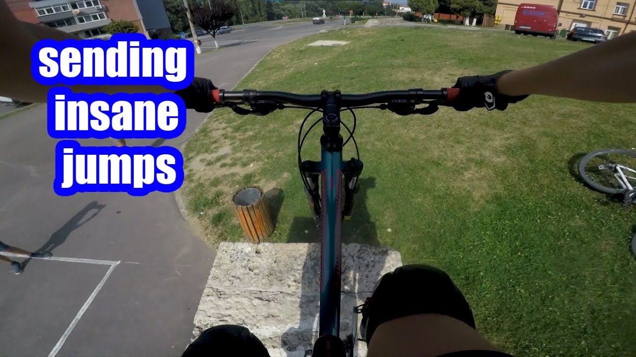 TRIYNG TO SEND SOME JUMPS IN LUPENI HUNEDOARA (BIKE VLOG)