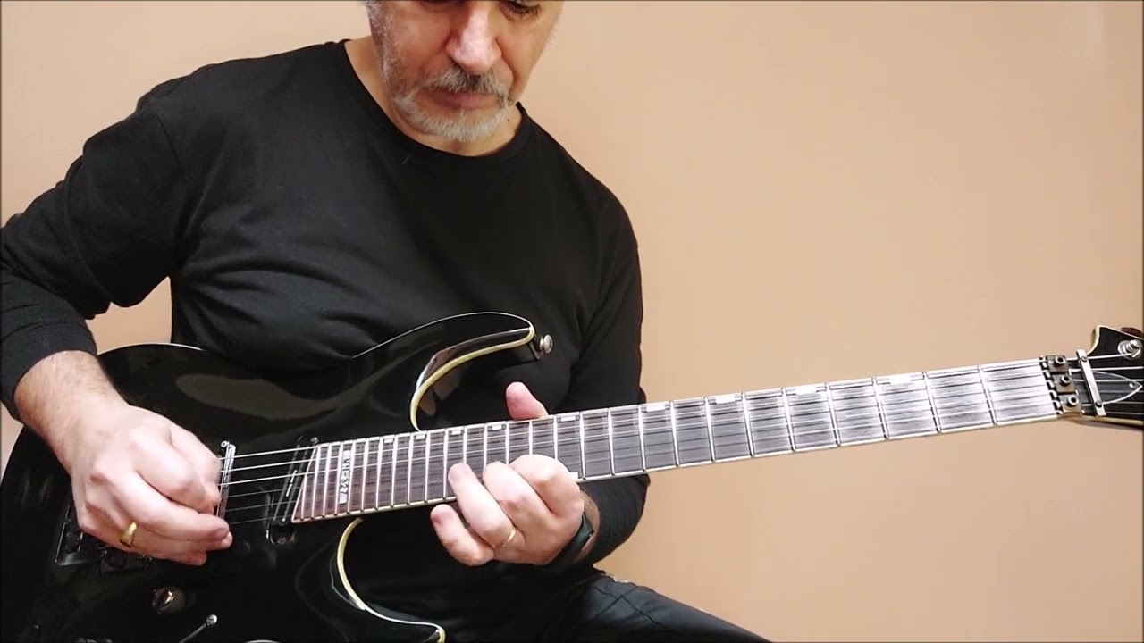 Anathema - Flying (Live version) - Guitar solo cover