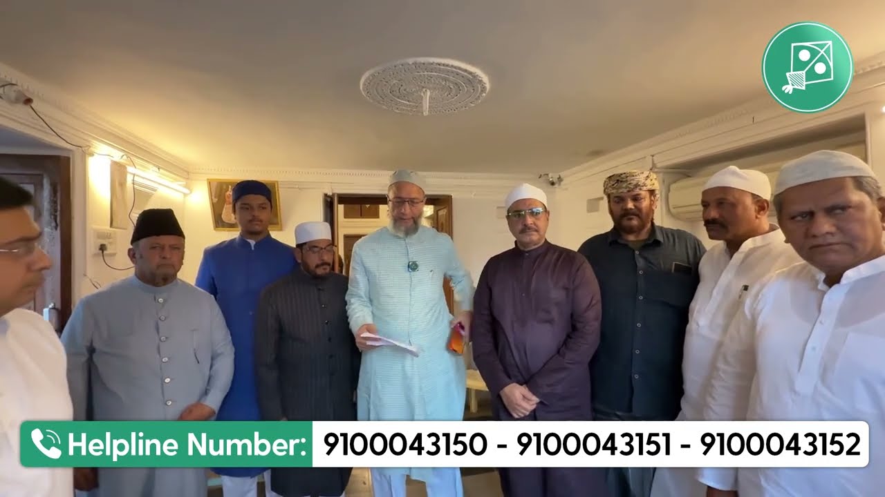 Darussalam, Hyderabad mein SIR Help Desk ka aaghaz | Asaduddin Owaisi ki awaam se appeal | AIMIM