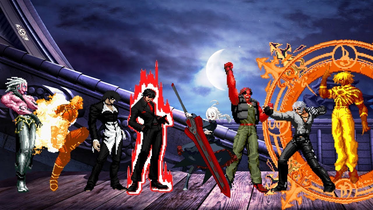 Deep Night Team vs AET Mugen Team | KOF MUGEN
