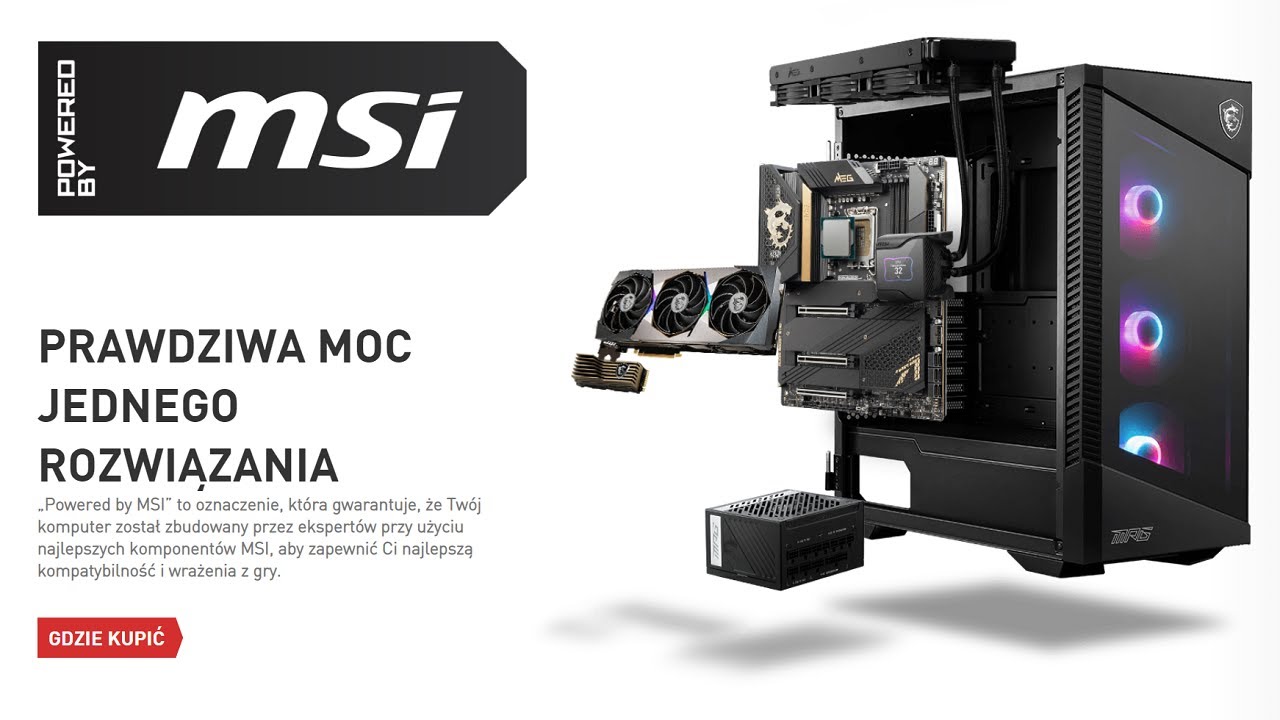 Komputery &bdquo;Powered by MSI&rdquo; - Co to jest i dlaczego warto zwr&oacute;cić na nie uwagę?