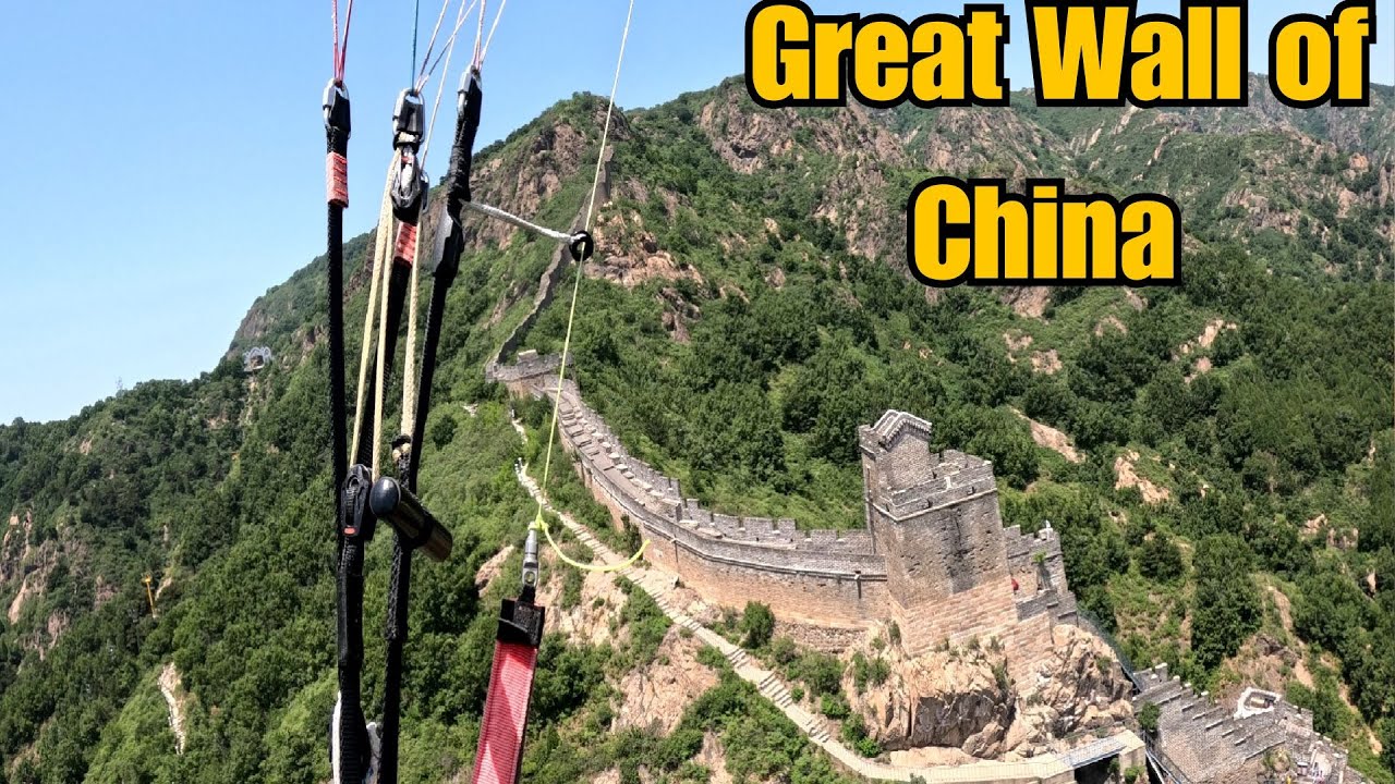 Paragliding The Great Wall of China