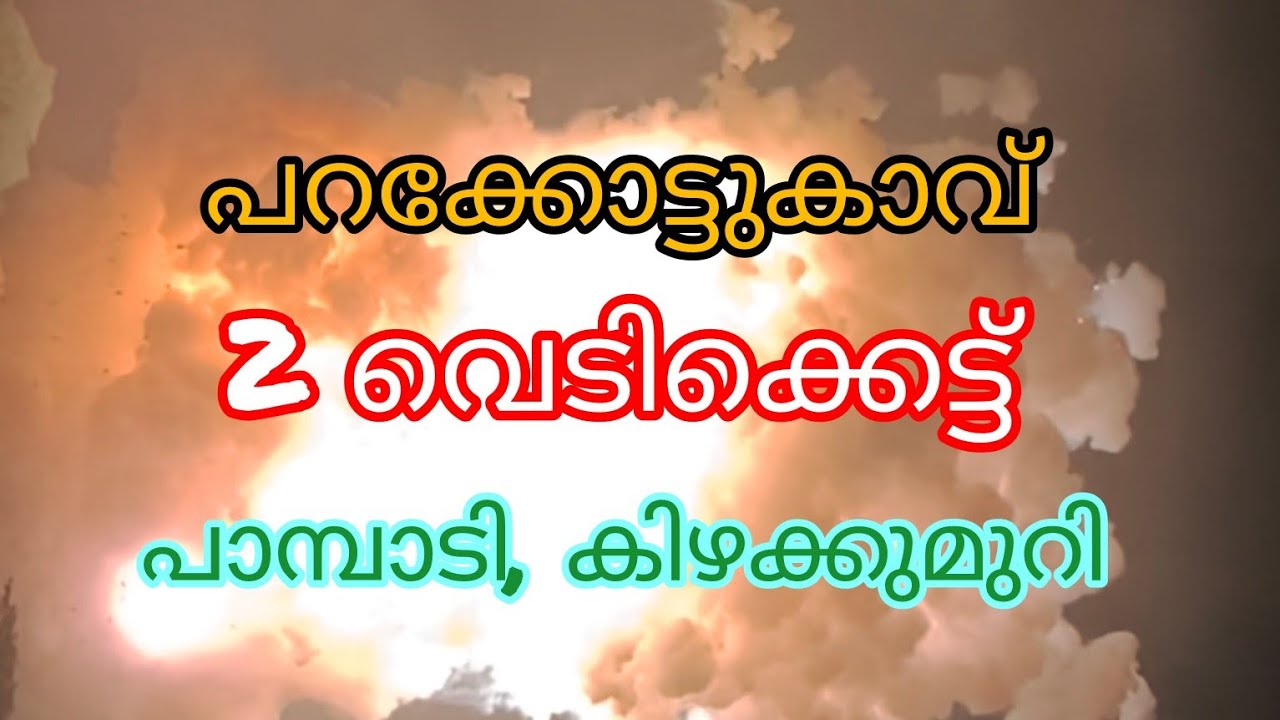 സൂപ്പർ വെടിക്കെട്ട്‌ 2 എണ്ണം | പറക്കോട്ടുകാവ് 2025 | Super Vedikkettu|Parakkottukavu Thalappoli 2025