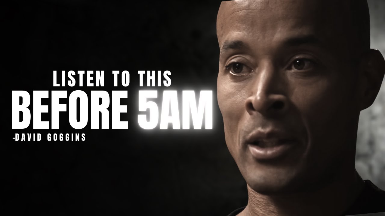 WAKE UP BEFORE THE ALARM - Powerful Motivational Speech | David Goggins
