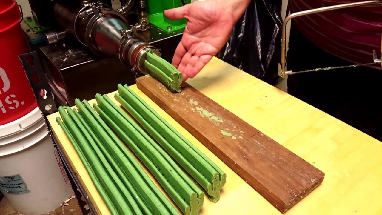 Soap Plodder, Soap Extruder - Extruding Cactus shape