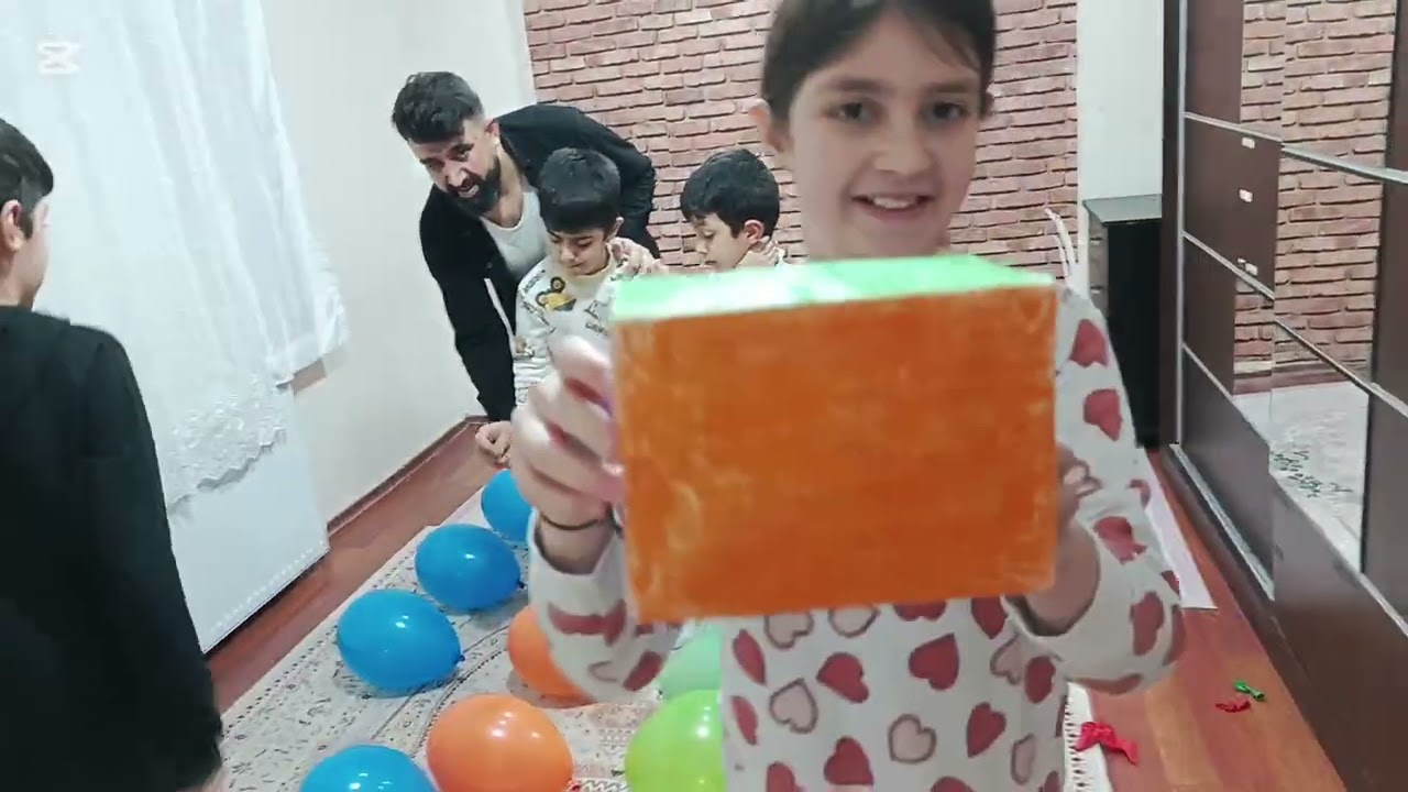 تحدي بالون شوفو مين ربح ومين خسر 😅🎈🎈Balon yarışması 