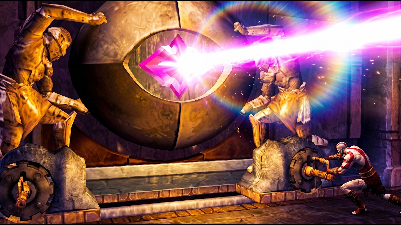 GOD OF WAR 1 (PS2/PS3/PS VITA) #11 - Feixe de Luz e Colar Vermelho! (Legendado em PT-BR)