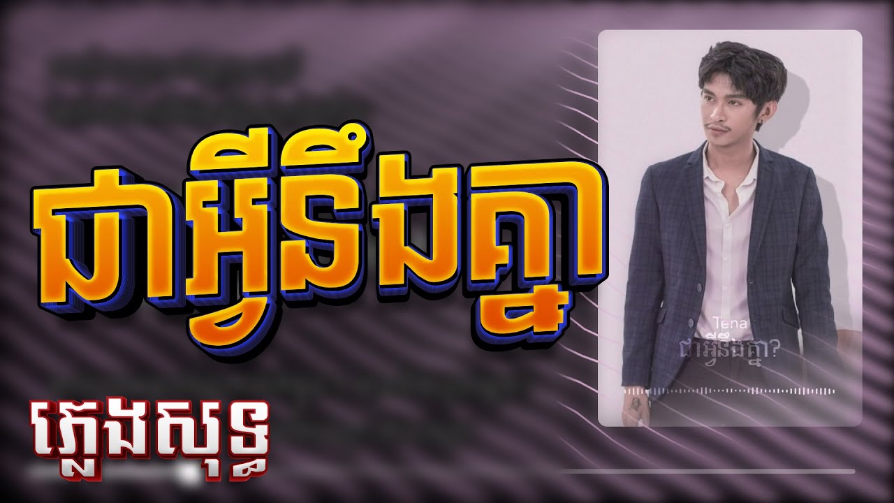 Tena ជាអ្វីនឹងគ្នា ភ្លេងសុទ្ធ Karaoke