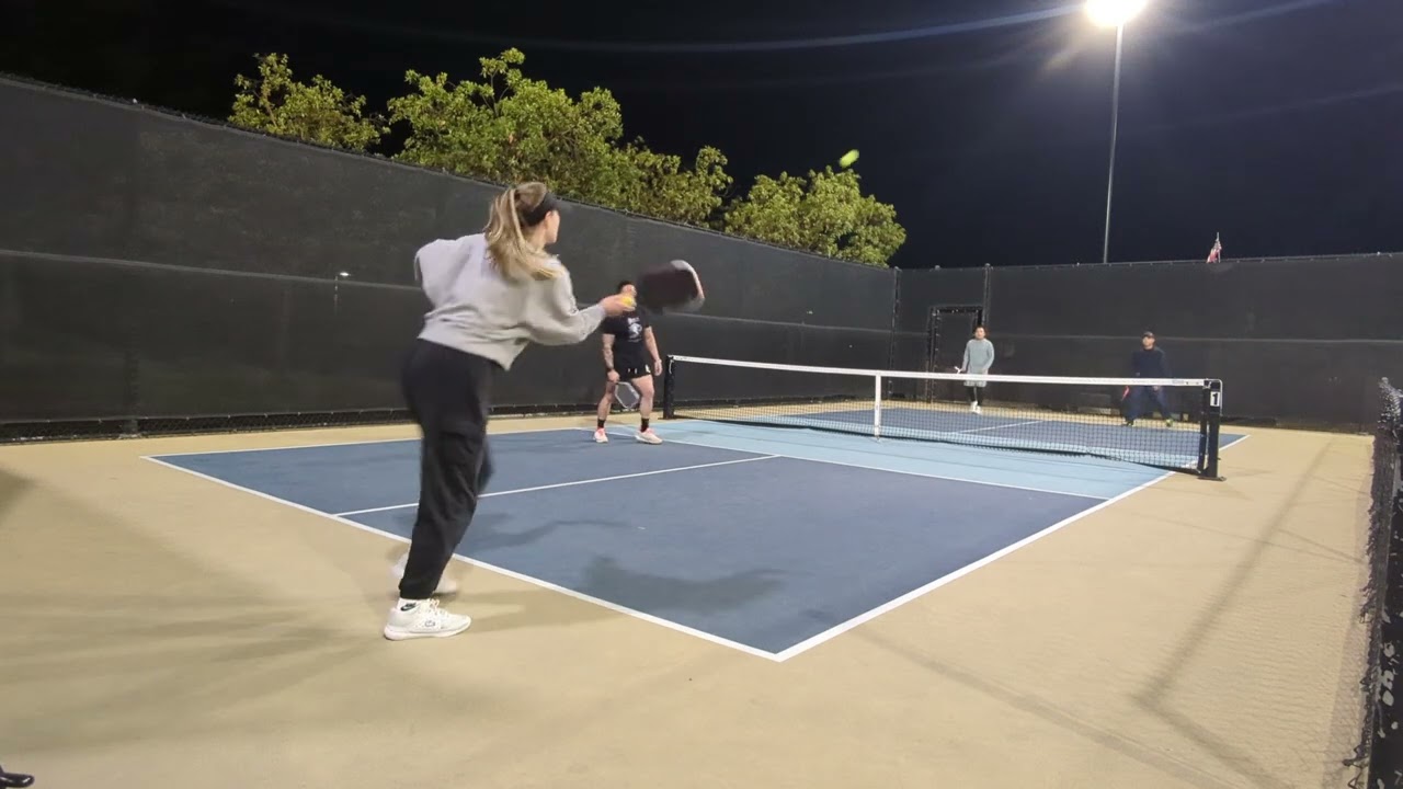 Eric, Van vs Aldi, Katrina 1.29.26 #pickleball Set 1 at Vellano Park, Chino Hills, CA