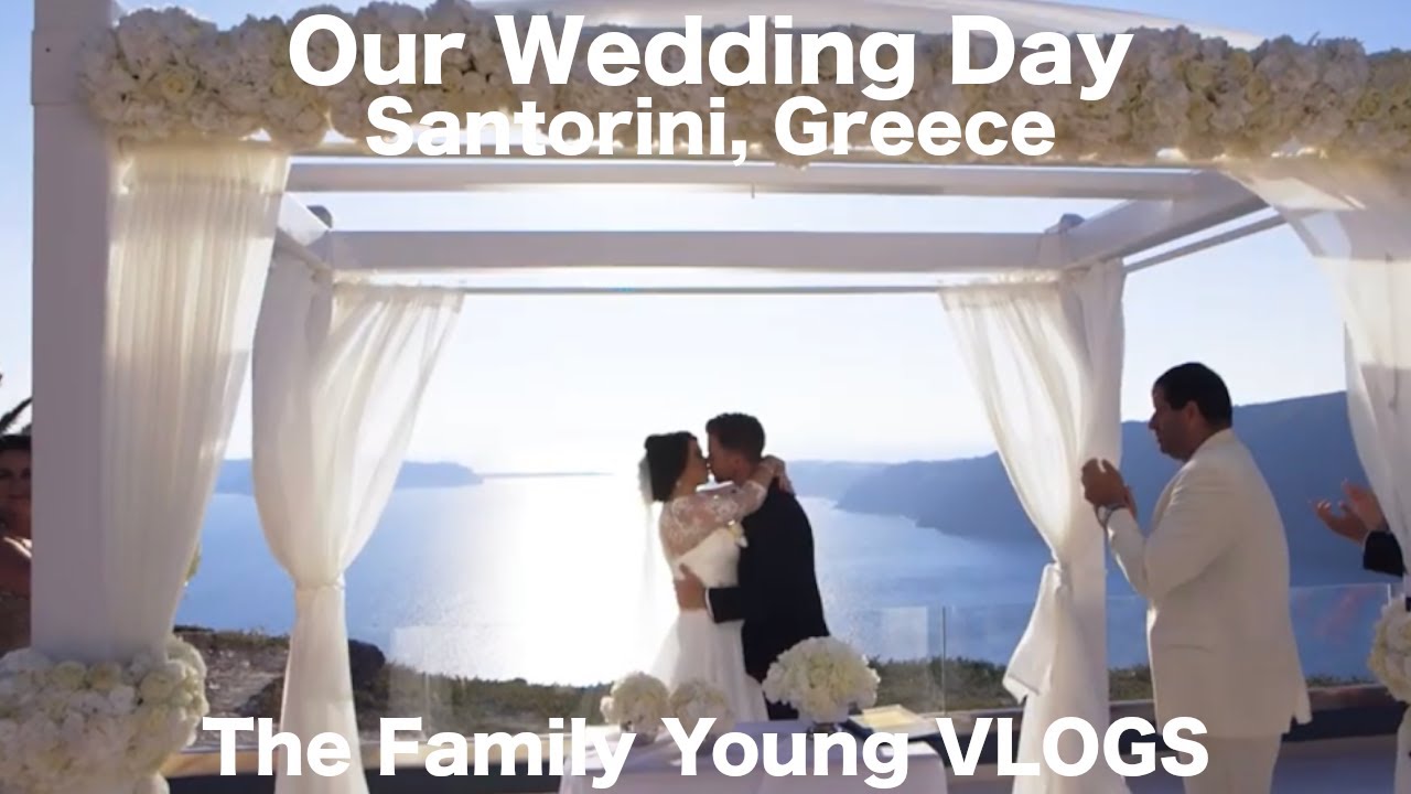 OUR WEDDING DAY! | May 2016 | TFYV Wedding | Santorini, Greece