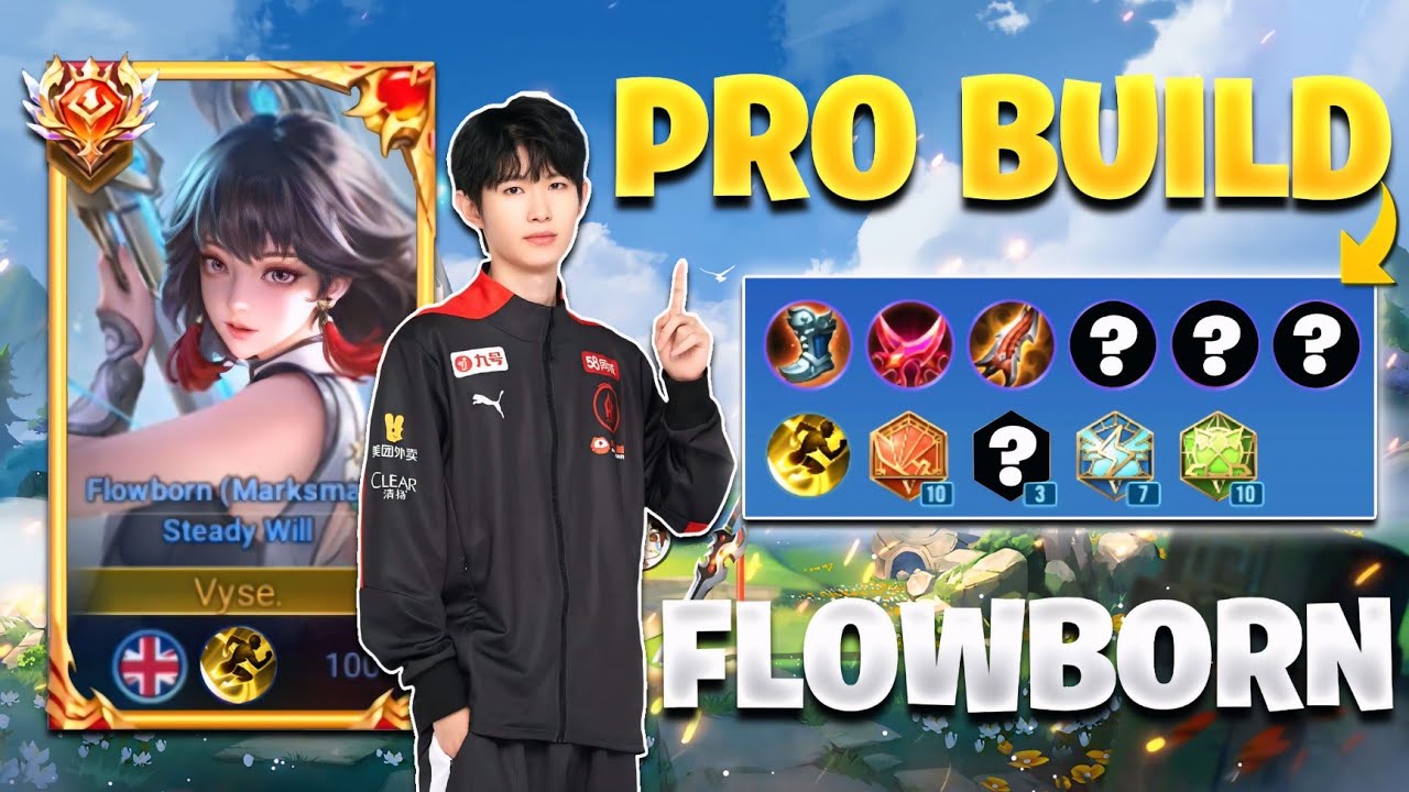 The Best Flowborn Build Used by Top Chinese Pros – 100% Meta!🔥