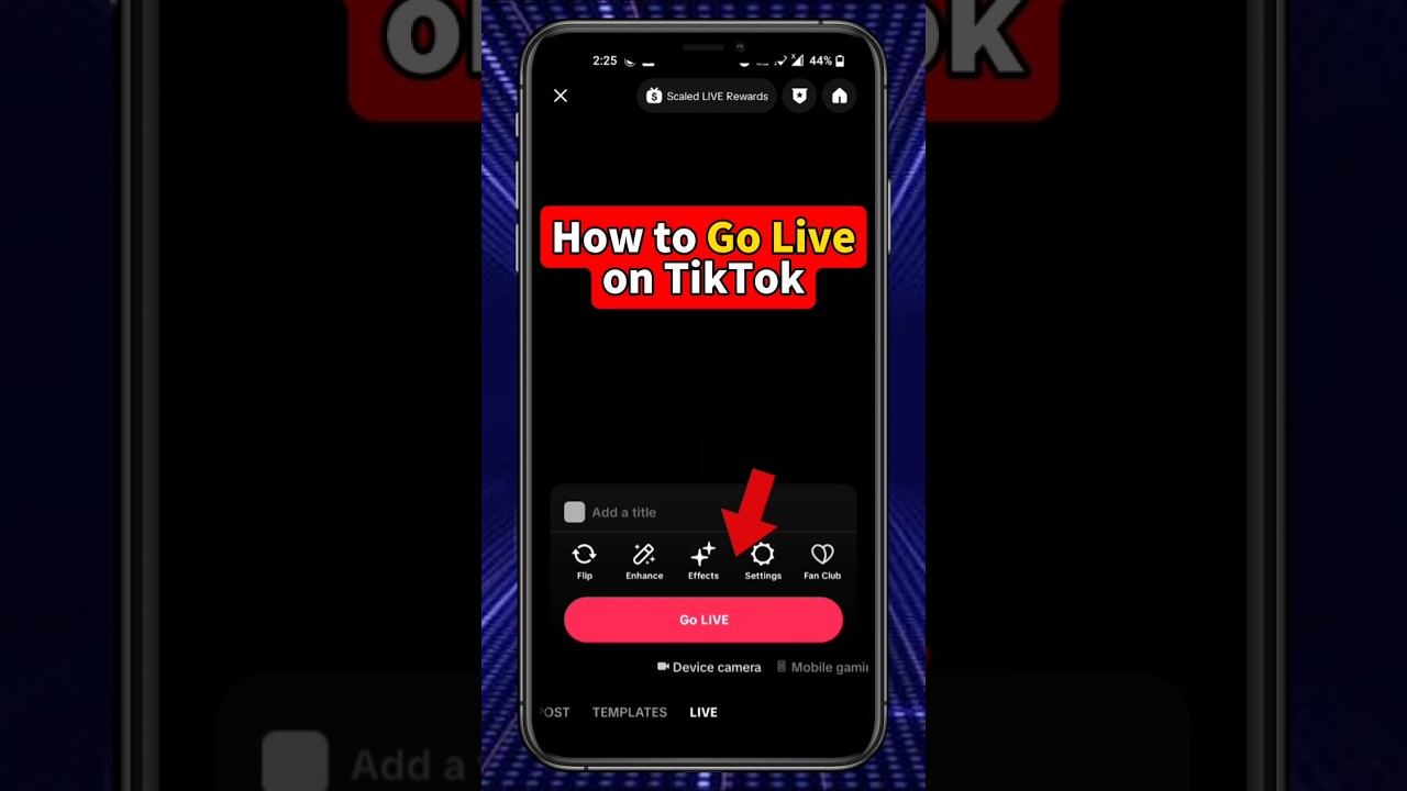 Go LIVE on TikTok in 2025 &ndash; Updated Guide for Beginners! 🎥📲 | how to go live on tiktok