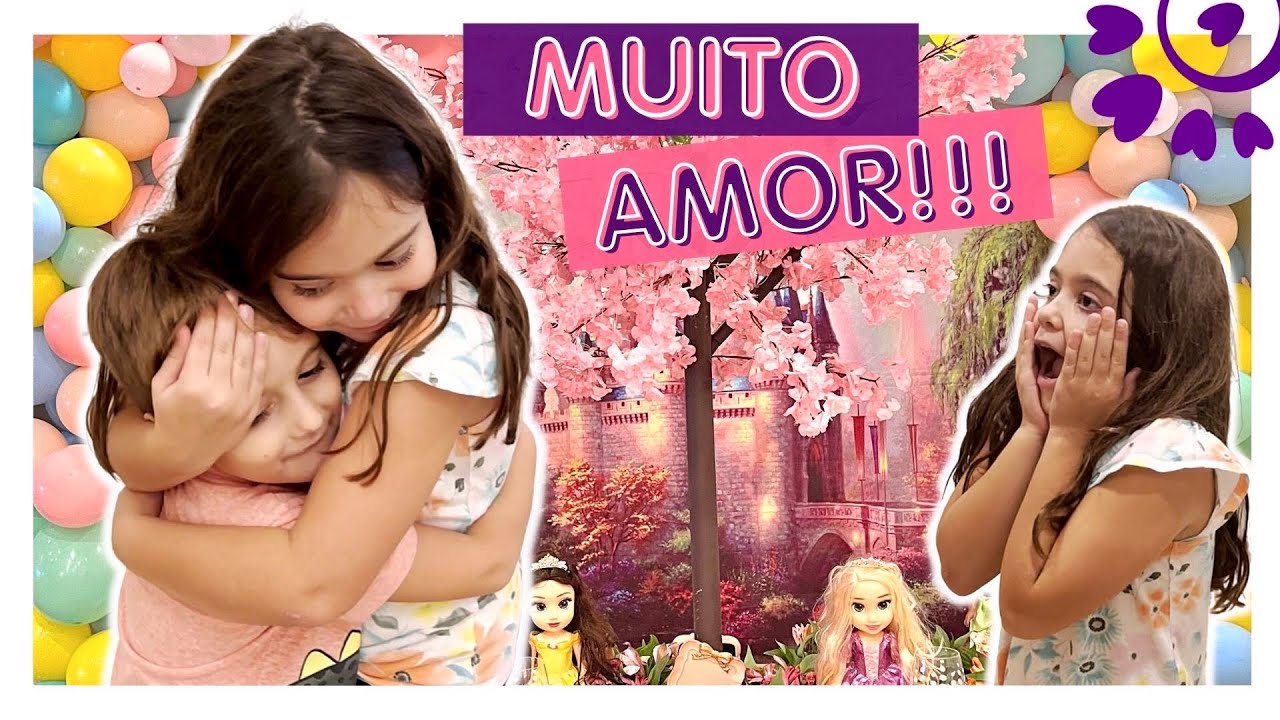 SURPRESA DE PRINCESA PARA ANIVERSÁRIO DA VICTORIA 8 ANOS  - TEMA PRINCESAS DA DISNEY - FLÁVIA CALINA