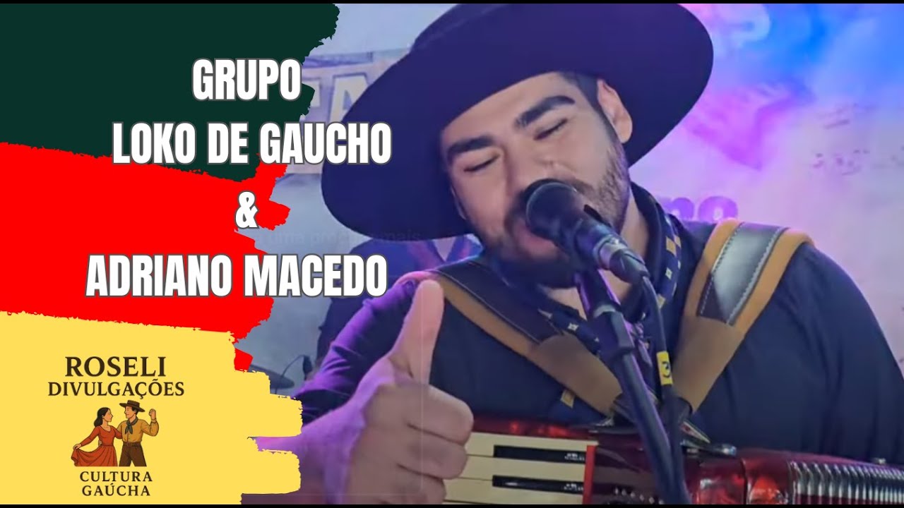 ADRIANO MACEDO & GRUPO LOKO DE GAUCHO..BAILE BENEFICENTE CTG POUSADA DA FIGUEIRA